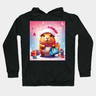 Cute Capybara Christmas #2 Hoodie